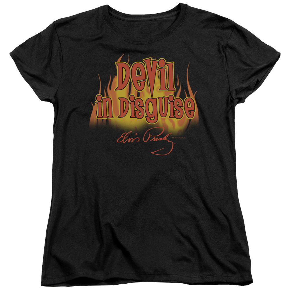 Elvis Presley Devil In Disguise - Women's T-Shirt Women's T-Shirt Elvis Presley   