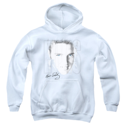 Elvis Presley Blue Eyes - Youth Hoodie (Ages 8-12) Youth Hoodie (Ages 8-12) Elvis Presley   