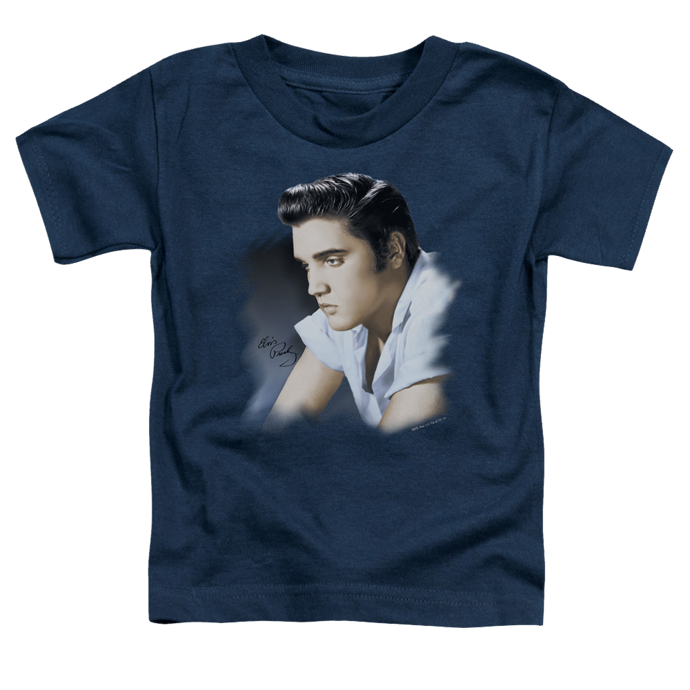 Elvis Presley Blue Profile - Toddler T-Shirt Toddler T-Shirt Elvis Presley   