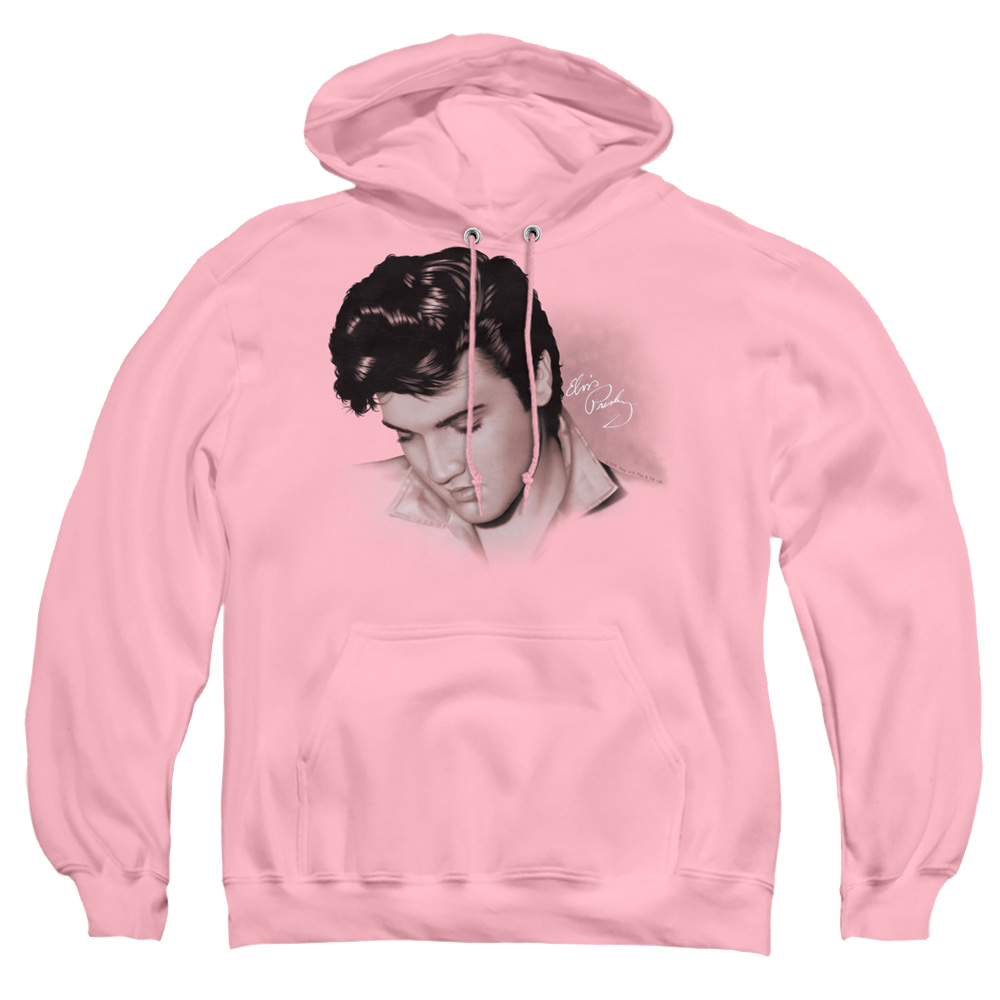 Elvis Presley Looking Down - Pullover Hoodie Pullover Hoodie Elvis Presley   