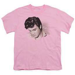 Elvis Presley Looking Down - Youth T-Shirt (Ages 8-12) Youth T-Shirt (Ages 8-12) Elvis Presley   