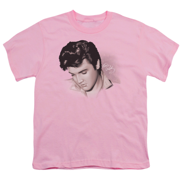 Elvis Presley Looking Down - Youth T-Shirt (Ages 8-12) Youth T-Shirt (Ages 8-12) Elvis Presley   