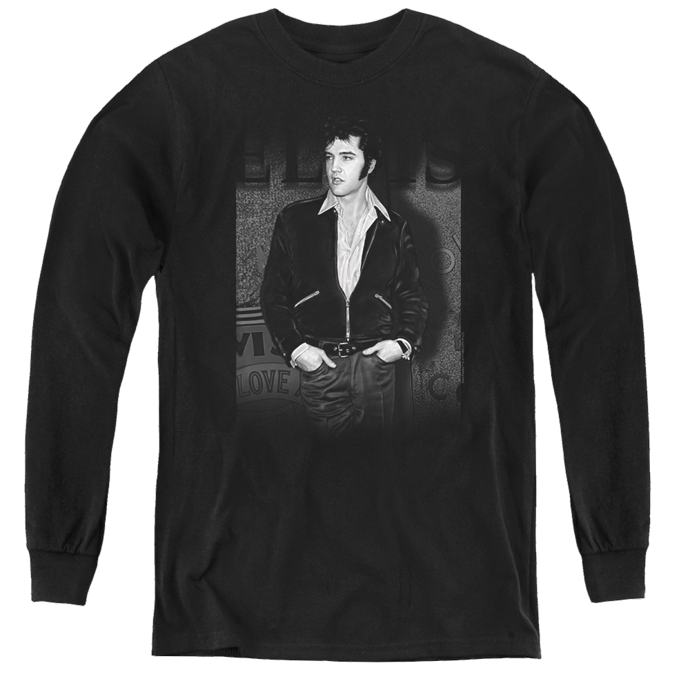 Elvis Presley Just Cool - Youth Long Sleeve T-Shirt Youth Long Sleeve T-Shirt Elvis Presley   