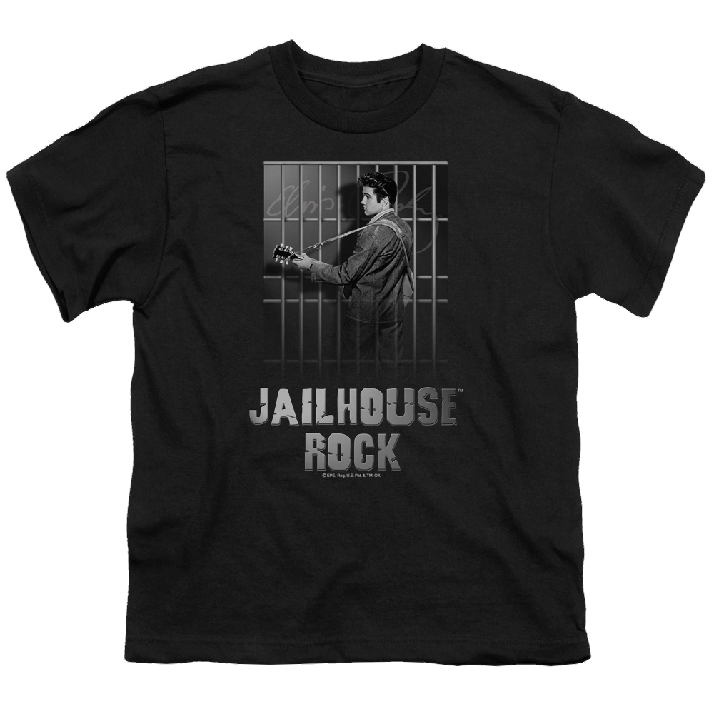 Elvis Presley Jailhouse Rock - Youth T-Shirt Youth T-Shirt (Ages 8-12) Elvis Presley   