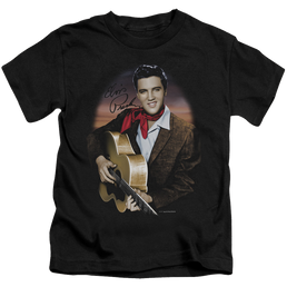 Elvis Presley Red Scarf #2 - Kid's T-Shirt Kid's T-Shirt (Ages 4-7) Elvis Presley   