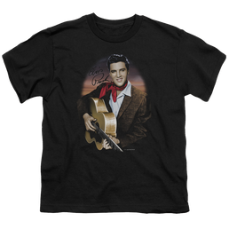 Elvis Presley Red Scarf #2 - Youth T-Shirt (Ages 8-12) Youth T-Shirt (Ages 8-12) Elvis Presley   