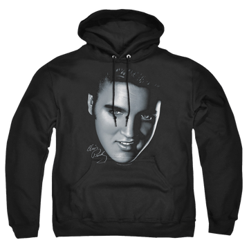 Elvis Presley Big Face - Pullover Hoodie Pullover Hoodie Elvis Presley   