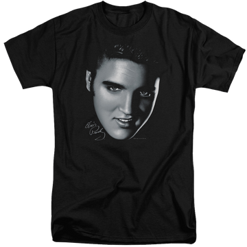 Elvis Presley Big Face - Men's Tall Fit T-Shirt Men's Tall Fit T-Shirt Elvis Presley   