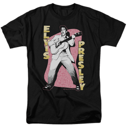 Elvis Presley Pink Rock - Men's Regular Fit T-Shirt Men's Regular Fit T-Shirt Elvis Presley   