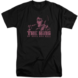 Elvis Presley The King - Men's Tall Fit T-Shirt Men's Tall Fit T-Shirt Elvis Presley   