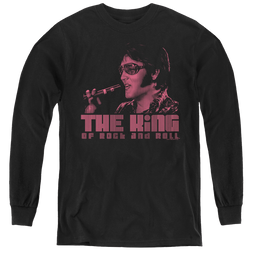 Elvis Presley The King - Youth Long Sleeve T-Shirt Youth Long Sleeve T-Shirt Elvis Presley   