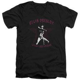 Elvis Presley Viva Las Vegas Star - Men's V-Neck T-Shirt Men's V-Neck T-Shirt Elvis Presley   