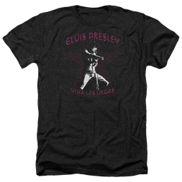 Elvis Presley Viva Las Vegas Star - Men's Heather T-Shirt Men's Heather T-Shirt Elvis Presley   