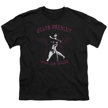Elvis Presley Viva Las Vegas Star - Youth T-Shirt (Ages 8-12) Youth T-Shirt (Ages 8-12) Elvis Presley   