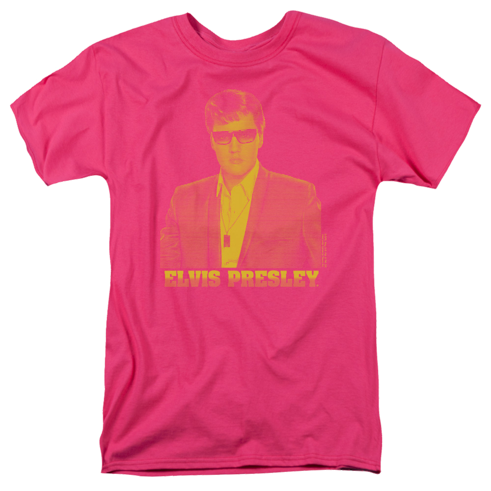 Elvis Presley Yellow Elvis - Men's Regular Fit T-Shirt Men's Regular Fit T-Shirt Elvis Presley   