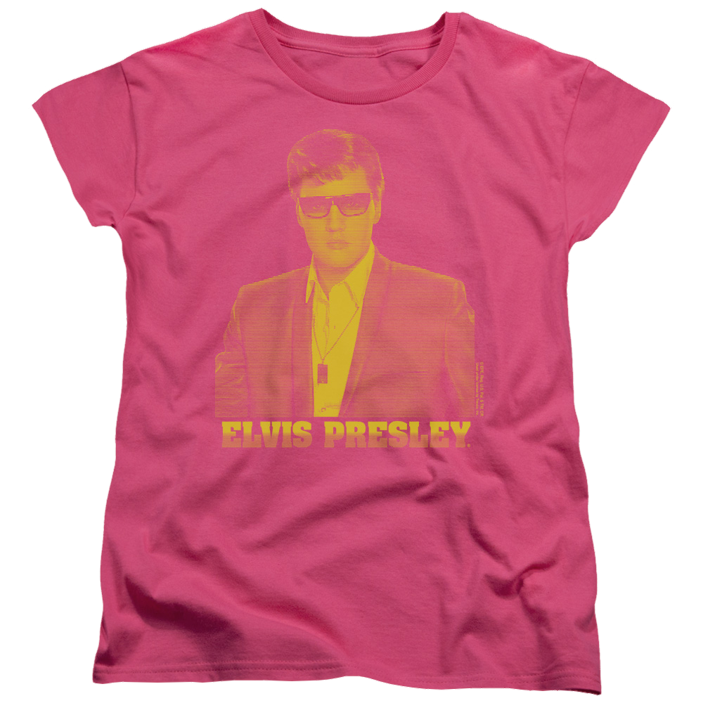 Elvis Presley Yellow Elvis - Women's T-Shirt Women's T-Shirt Elvis Presley   