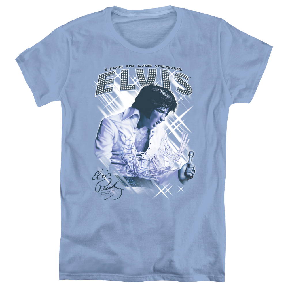 Elvis Presley Blue Vegas - Women's T-Shirt Women's T-Shirt Elvis Presley   