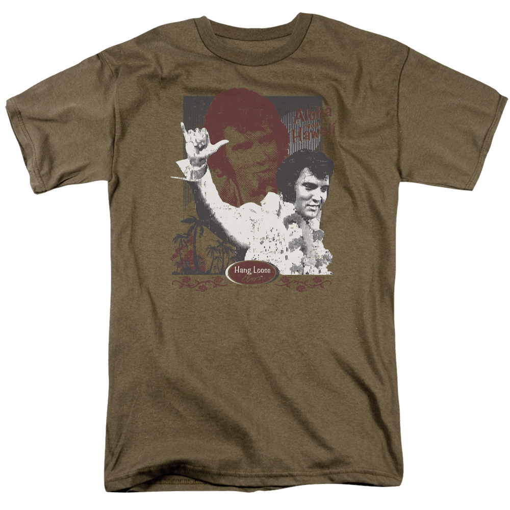 Elvis Presley Aloha Hang Loose - Men's Regular Fit T-Shirt Men's Regular Fit T-Shirt Elvis Presley   