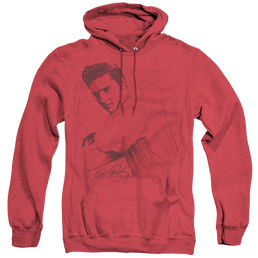 Elvis Presley On The Range - Heather Pullover Hoodie Heather Pullover Hoodie Elvis Presley   