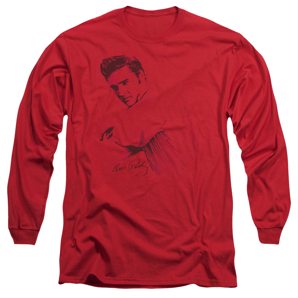 Elvis Presley On The Range - Men's Long Sleeve T-Shirt Men's Long Sleeve T-Shirt Elvis Presley   