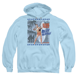 Elvis Presley Blue Hawaii Poster - Pullover Hoodie Pullover Hoodie Elvis Presley   