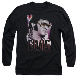 Elvis Presley 70S Star - Men's Long Sleeve T-Shirt Men's Long Sleeve T-Shirt Elvis Presley   