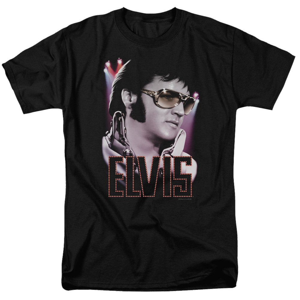 Elvis Presley 70s Star - Men's Regular Fit T-Shirt Men's Regular Fit T-Shirt Elvis Presley   
