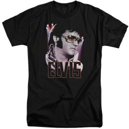 Elvis Presley 70s Star - Men's Tall Fit T-Shirt Men's Tall Fit T-Shirt Elvis Presley   
