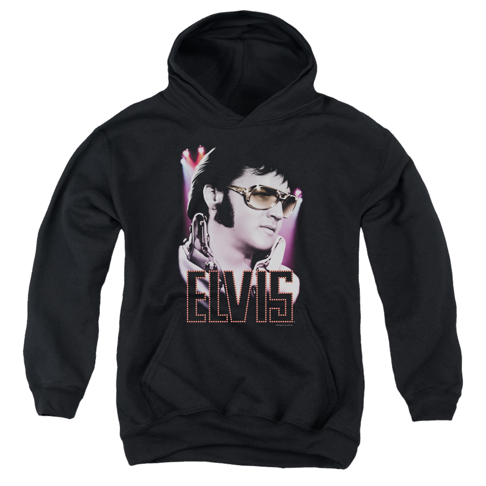 Elvis Presley 70s Star - Youth Hoodie (Ages 8-12) Youth Hoodie (Ages 8-12) Elvis Presley   