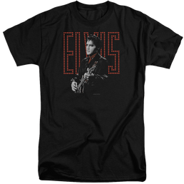 Elvis Presley Red Guitarman - Men's Tall Fit T-Shirt Men's Tall Fit T-Shirt Elvis Presley   
