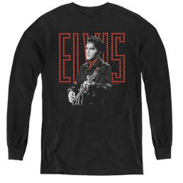 Elvis Presley Red Guitarman - Youth Long Sleeve T-Shirt Youth Long Sleeve T-Shirt Elvis Presley   