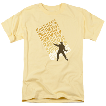 Banana men's regular fit t-shirt with Elvis Presley Pointing graphic