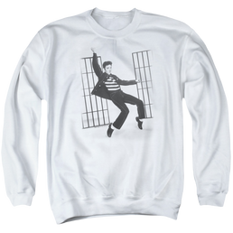 Elvis Presley Jailhouse Rock - Men's Crewneck Sweatshirt Men's Crewneck Sweatshirt Elvis Presley   