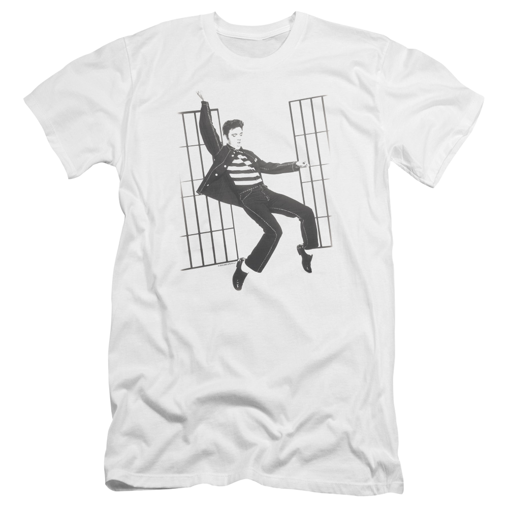 Elvis Presley Jailhouse Rock - Men's Premium Slim Fit T-Shirt Men's Premium Slim Fit T-Shirt Elvis Presley   