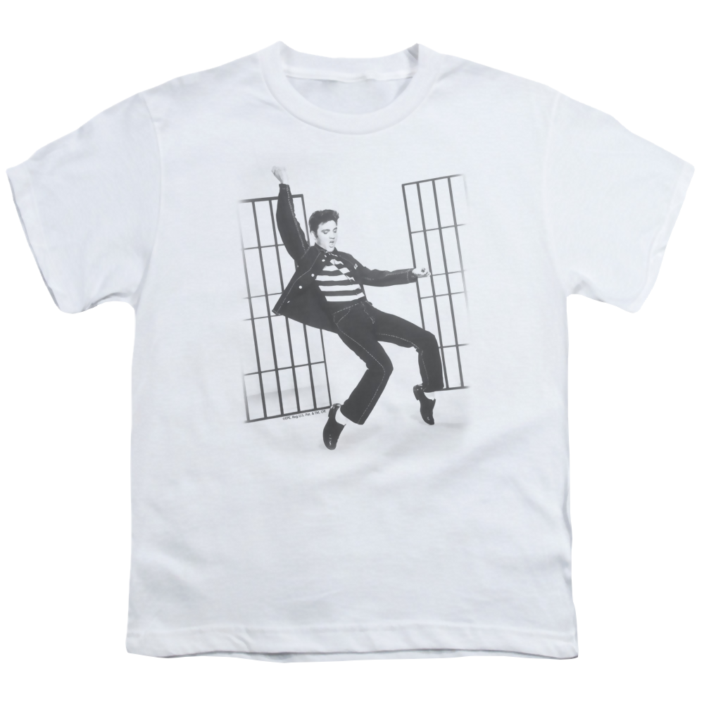 Elvis Presley Jailhouse Rock - Youth T-Shirt (Ages 8-12) Youth T-Shirt (Ages 8-12) Elvis Presley   