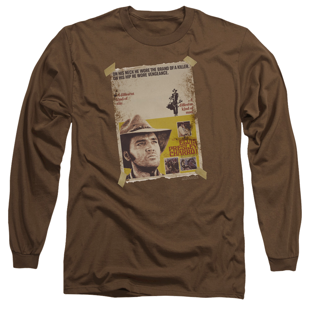 Elvis Presley Charro - Men's Long Sleeve T-Shirt Men's Long Sleeve T-Shirt Elvis Presley   