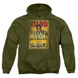 Elvis Presley Gi Blues Poster - Pullover Hoodie Pullover Hoodie Elvis Presley   