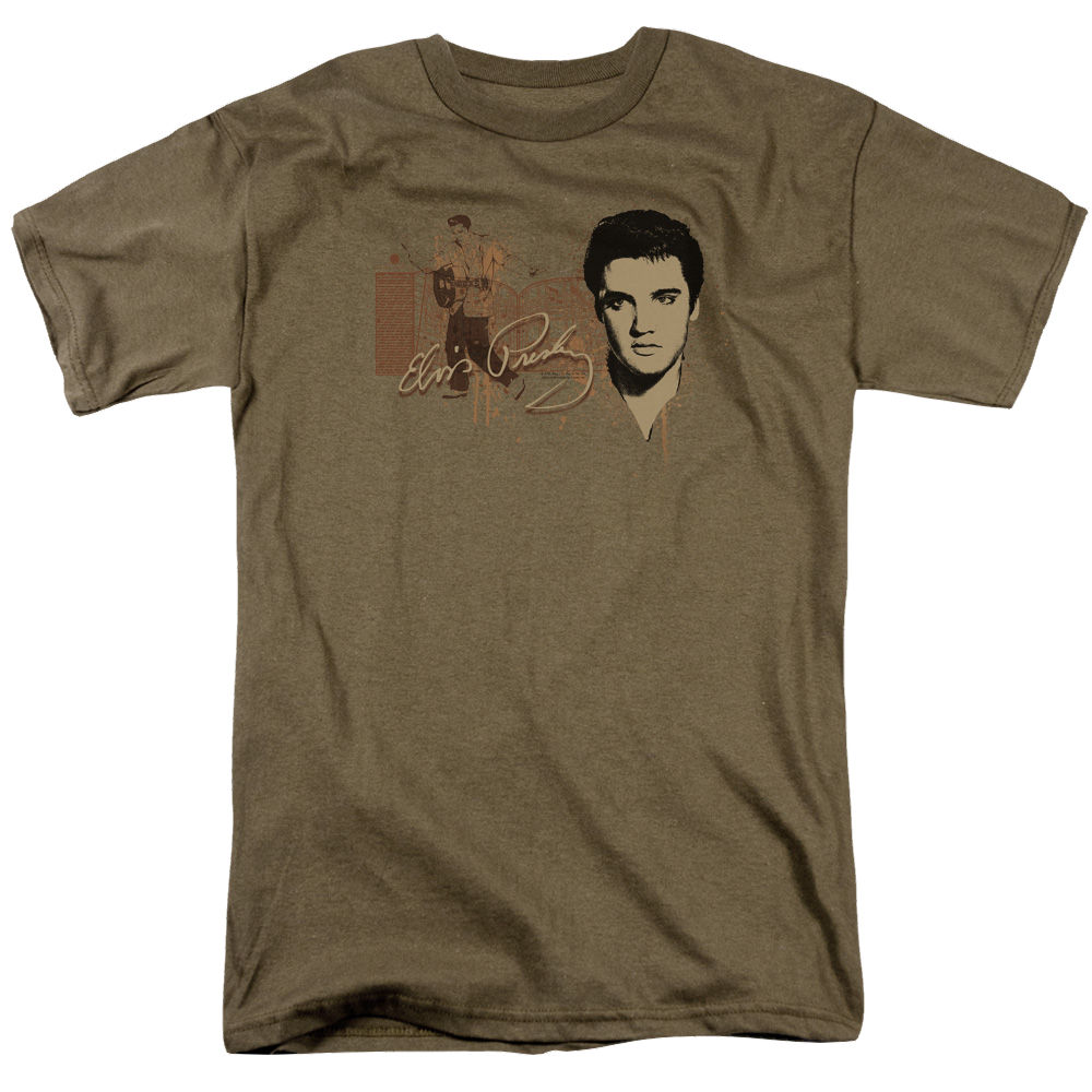 Elvis Presley At The Gates - Men's Regular Fit T-Shirt Men's Regular Fit T-Shirt Elvis Presley   