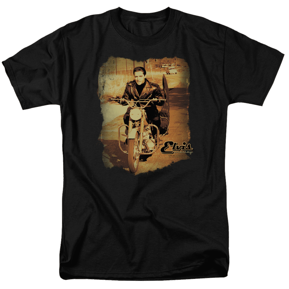 Elvis Presley Hit The Road - Men's Regular Fit T-Shirt Men's Regular Fit T-Shirt Elvis Presley   