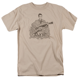 Elvis Presley Laurels - Men's Regular Fit T-Shirt Men's Regular Fit T-Shirt Elvis Presley   