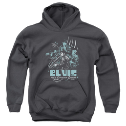 Elvis Presley 68 Leather - Youth Hoodie (Ages 8-12) Youth Hoodie (Ages 8-12) Elvis Presley   