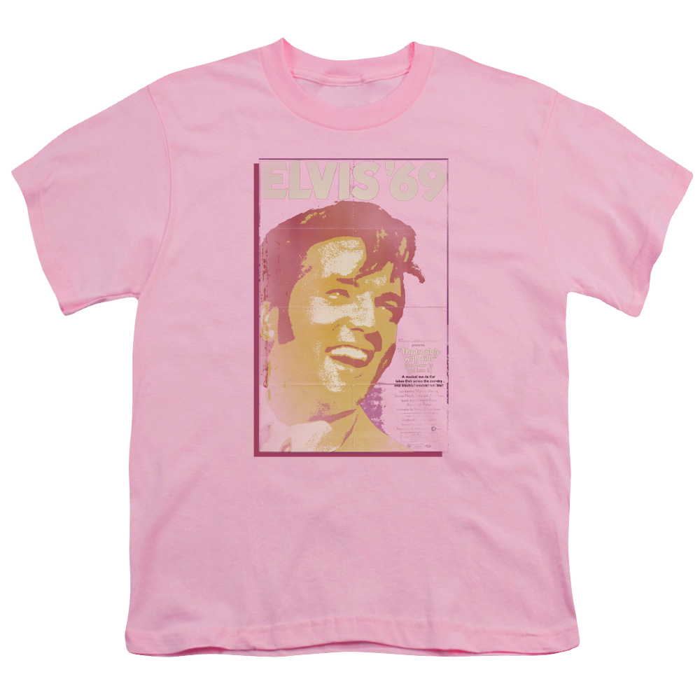Elvis Presley Trouble With Girls - Youth T-Shirt (Ages 8-12) Youth T-Shirt (Ages 8-12) Elvis Presley   