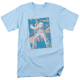 Elvis Presley Splatter Hawaii - Men's Regular Fit T-Shirt Men's Regular Fit T-Shirt Elvis Presley   