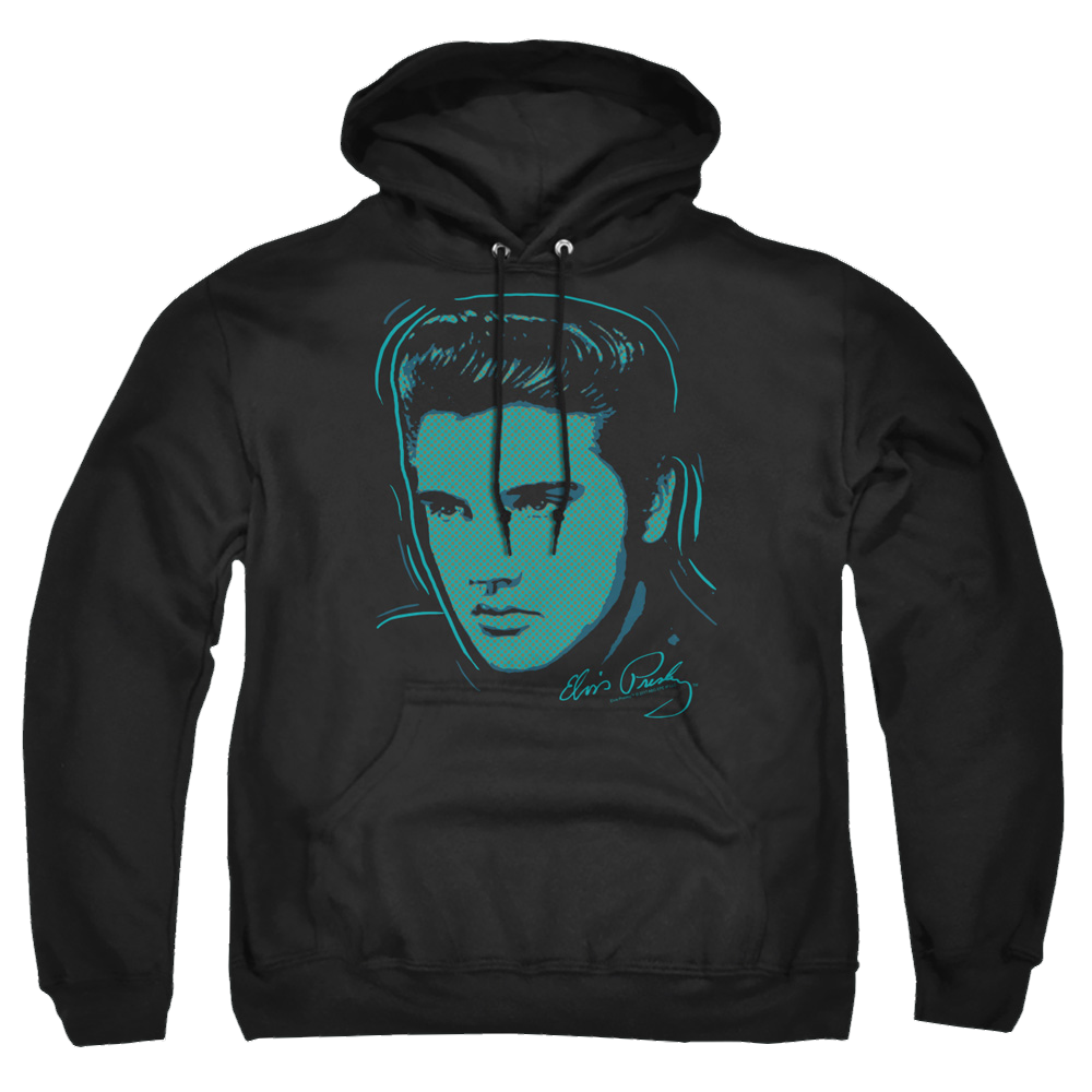 Elvis Presley Young Dots - Pullover Hoodie Pullover Hoodie Elvis Presley   