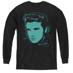Elvis Presley Young Dots - Youth Long Sleeve T-Shirt Youth Long Sleeve T-Shirt Elvis Presley   