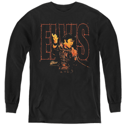 Elvis Presley Take My Hand - Youth Long Sleeve T-Shirt Youth Long Sleeve T-Shirt Elvis Presley   