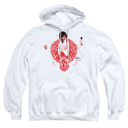 Elvis Presley Red Pheonix - Pullover Hoodie Pullover Hoodie Elvis Presley   