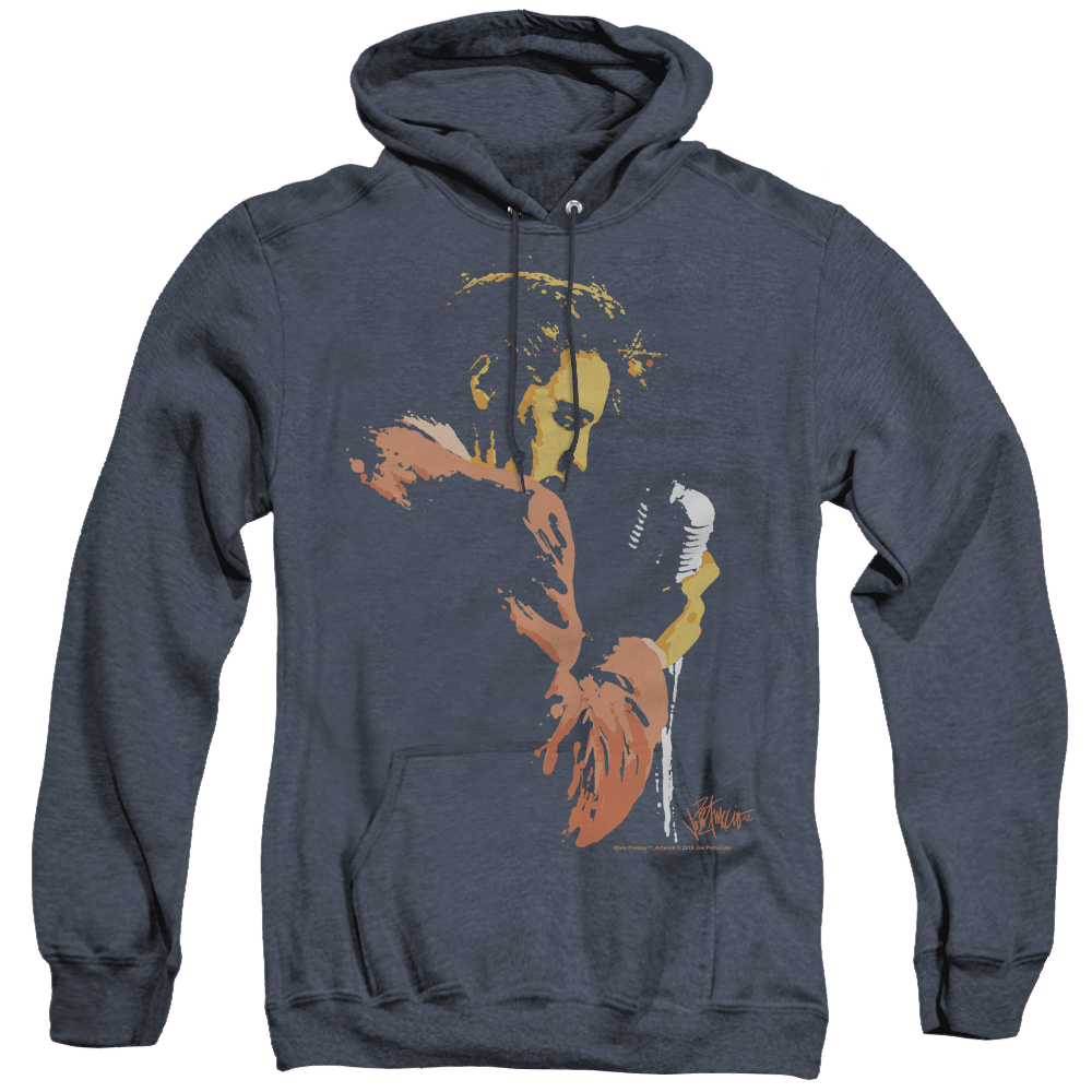 Elvis Presley Early Elvis - Heather Pullover Hoodie Heather Pullover Hoodie Elvis Presley   