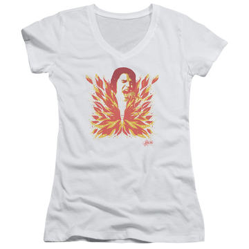 Elvis Presley His Latest Flame - Juniors V-Neck T-Shirt Juniors V-Neck T-Shirt Elvis Presley   