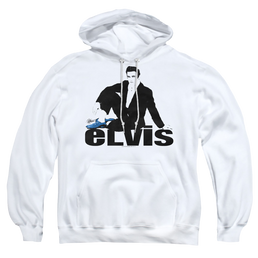 Elvis Presley Blue Suede - Pullover Hoodie Pullover Hoodie Elvis Presley   